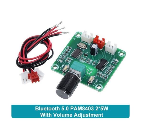 SALE Super Mini Bluetooth Amplifier 2x3W with cables 5v low power requirements