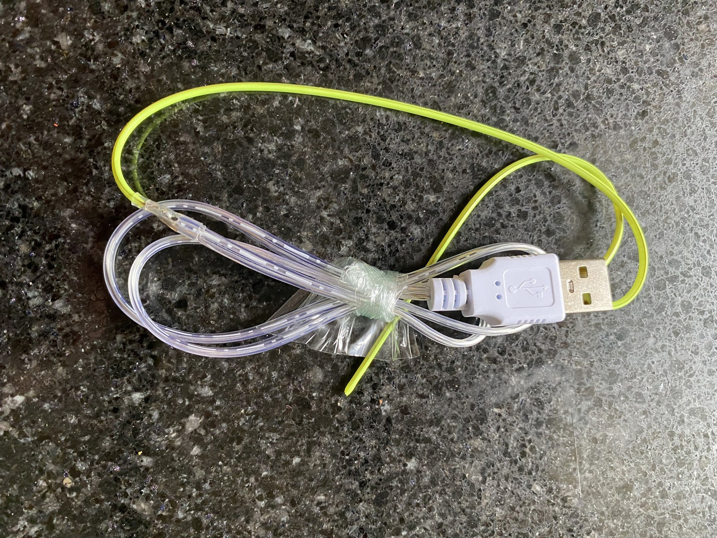 USB Flexible LED Filament Light 5V | 13cm 30cm Noodle Glow | Cosplay Model DIY UK