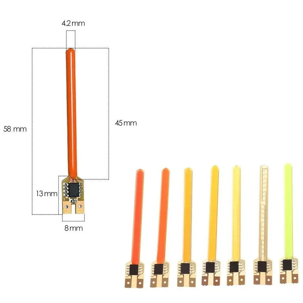 3V Cob Meteor Shower Flowing Water Lamp Led Filament DIY models gundam cosplay
