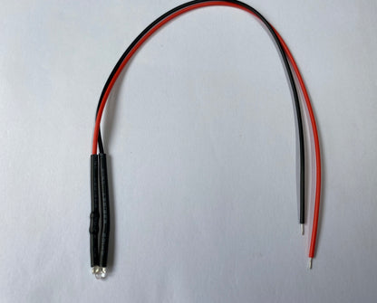 1.8mm Pre Wired Bright LED Prewired 12V Railways models scenery etc