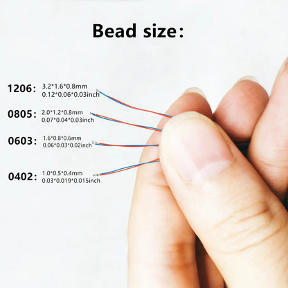 FLASHING 0805 LED pre wired SMD 3V Model Trains High Quality In stock