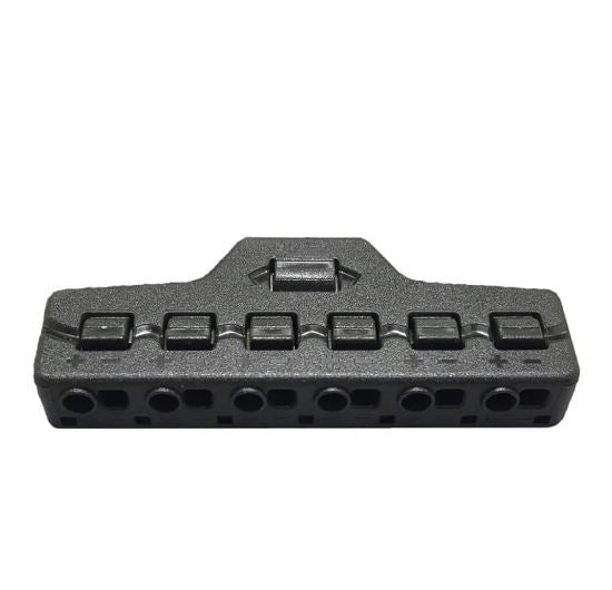 6 Ports Out Box Splitter Quick Connect Low Voltage Wire Splitter Distribution