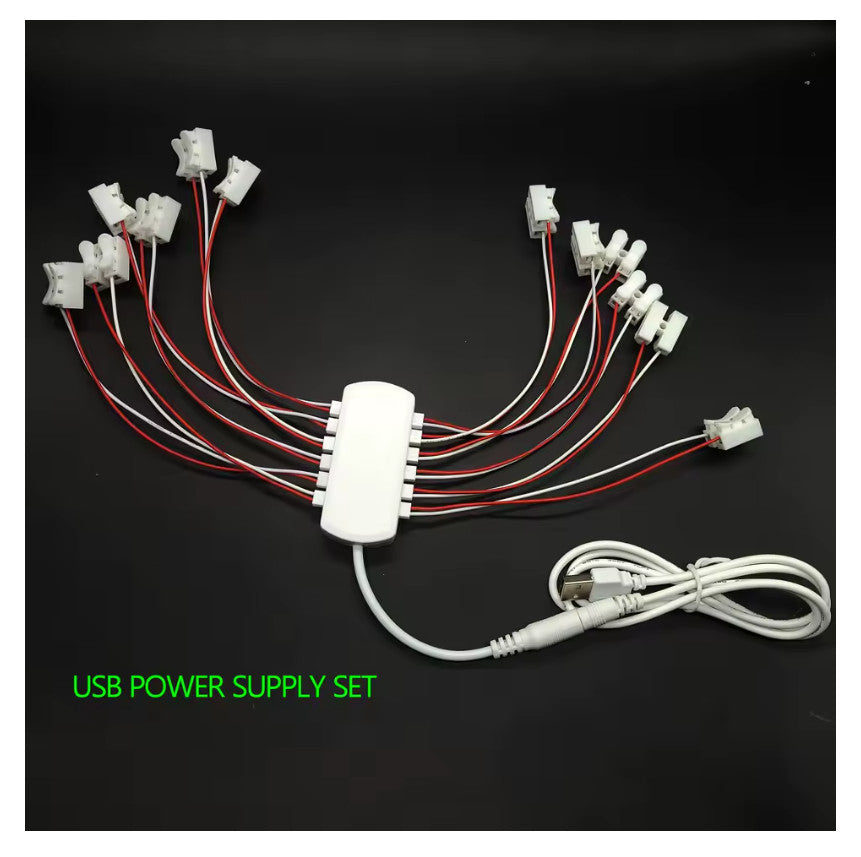 USB Power Supply with 12 ports Power Supply Output Universal Plug Models Trains