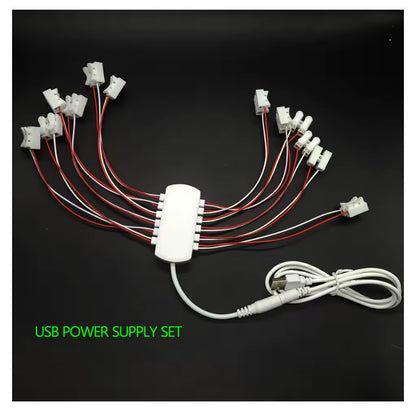 USB Power Supply with 12 ports Power Supply Output Universal Plug Models Trains