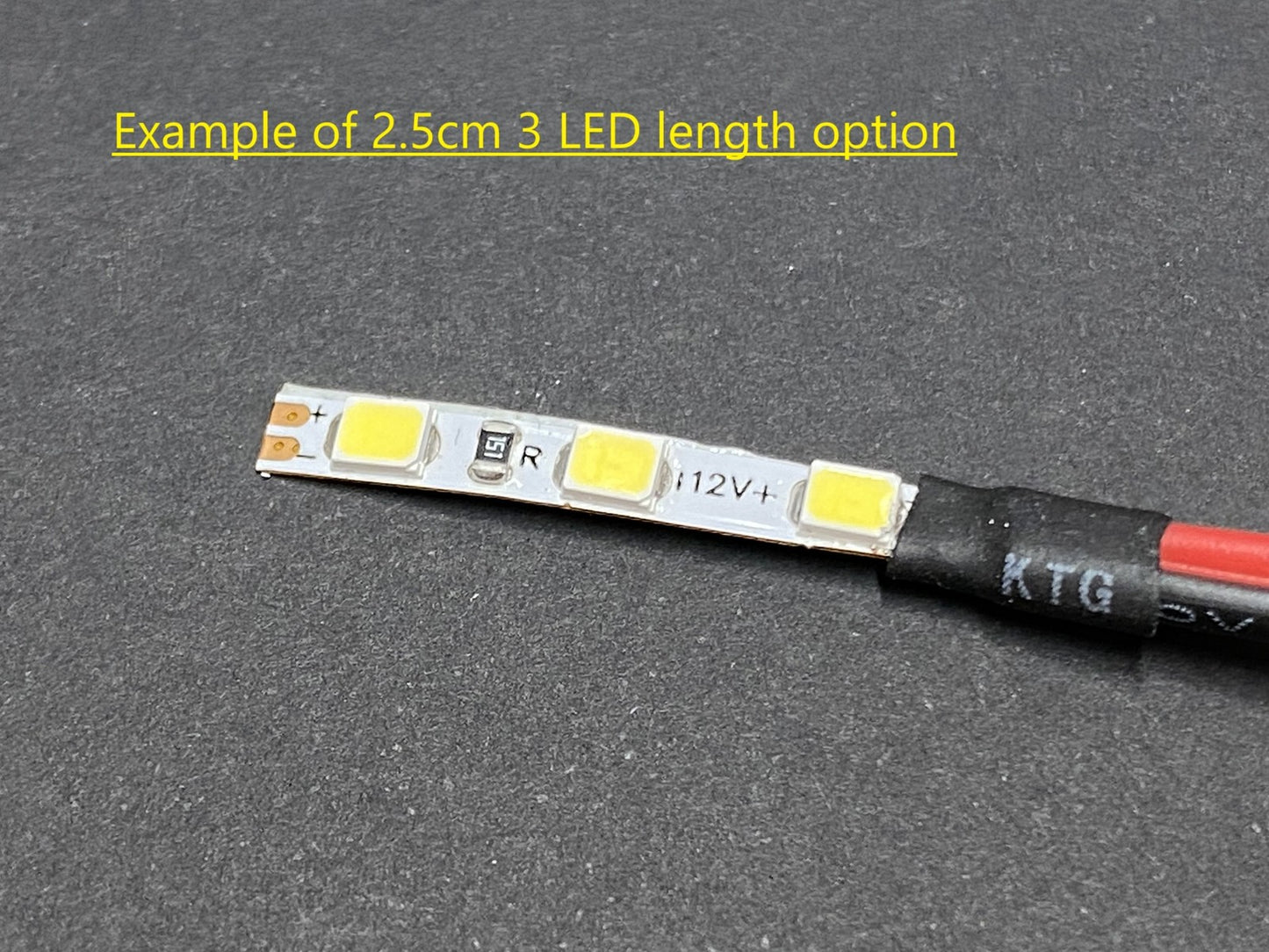 Miniature 12v 3mm LED Strip Thin For Models Railways Colours Warm Cool White UK