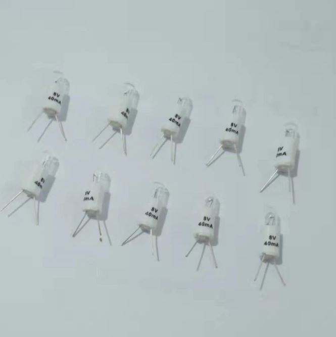 8V 40ma Bi Pin Dual Pin Incandescent Bulb Hifi Marantz Sansui Kenwood Sony
