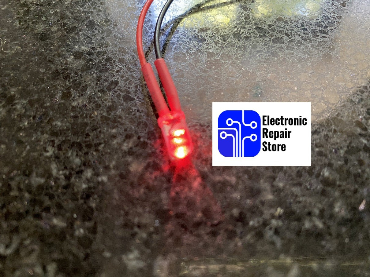 Wired LED Light with Watch Battery Box CR2032 On/Off Switch colours and lengths