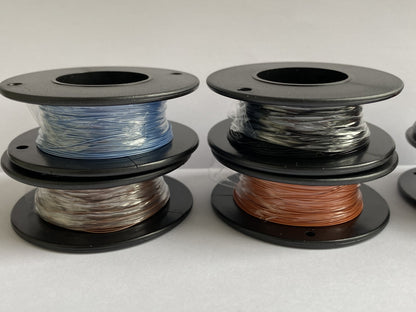 AWG34 AWG26 Super Value 50M Copper tinned wire PTFE stranded Hobby wire for leds