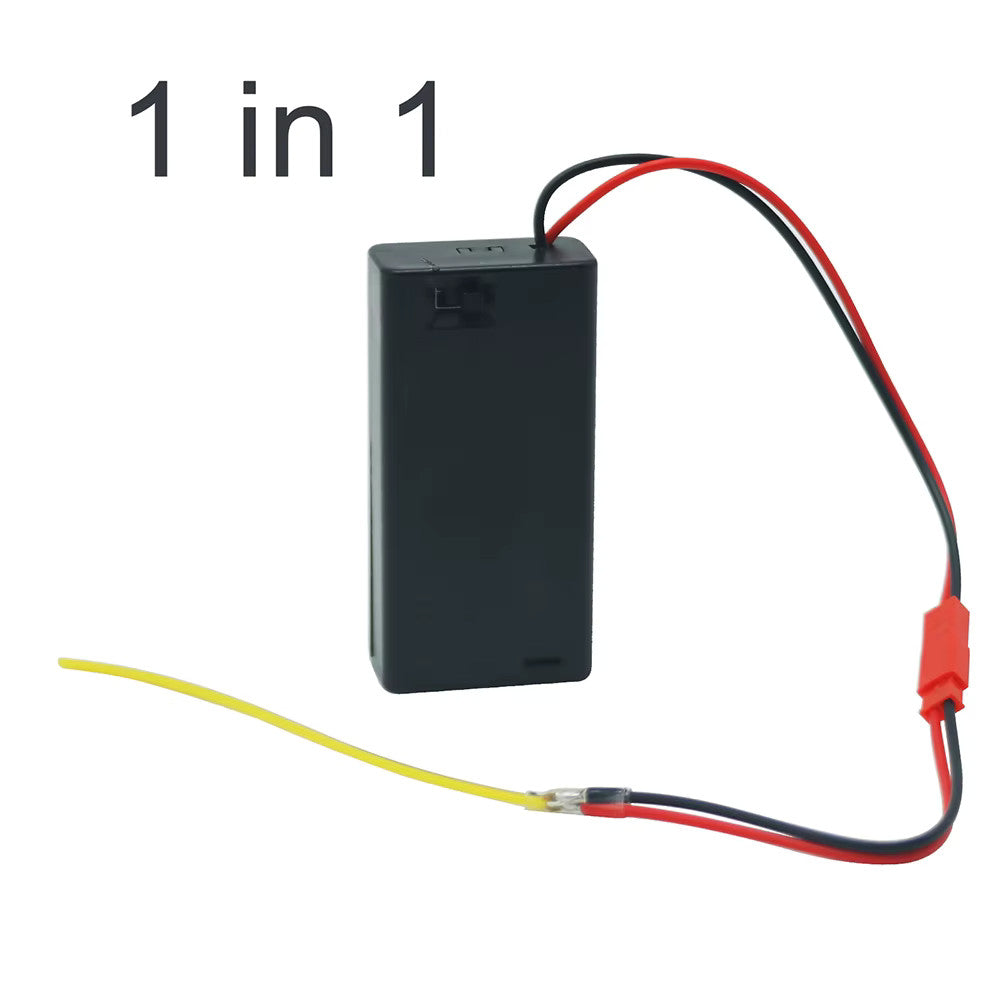 1 or 2 Flexible LED COB Filament Light AA Battery Powered Hobby Cosplay Models