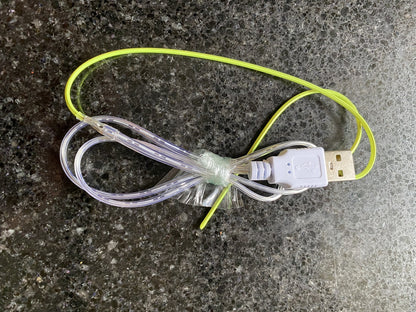 USB Flexible LED Filament Light 5V | 13cm 30cm Noodle Glow | Cosplay Model DIY UK