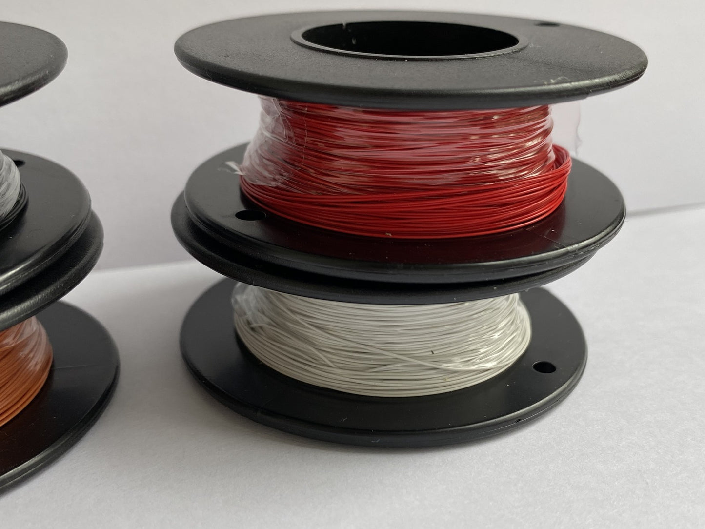AWG34 AWG26 Super Value 50M Copper tinned wire PTFE stranded Hobby wire for leds