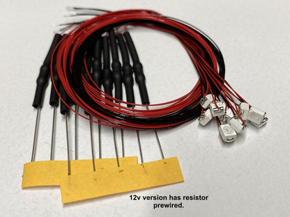 3528 LED wired SMD 3V 12V Large LED Model Trains High Quality UK In stock