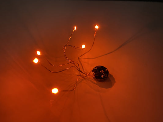 Magentic no power wires LEDs for DIY models trains cosplay magnet controlled