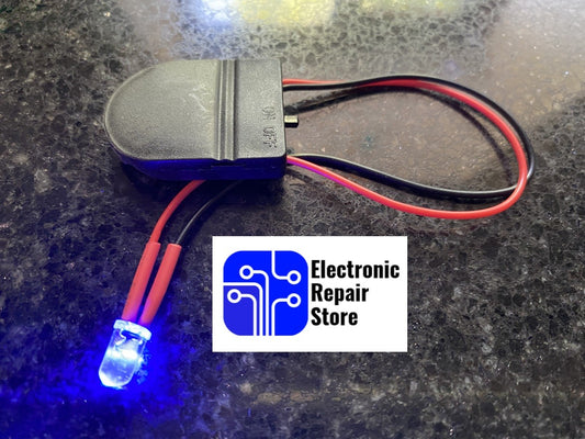 Wired LED Light with Watch Battery Box CR2032 On/Off Switch colours and lengths