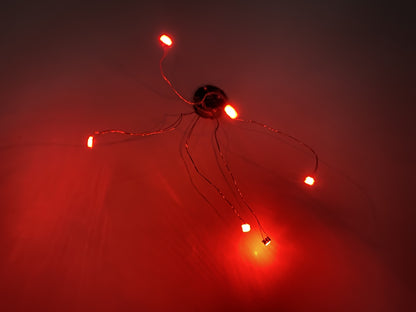 Magentic no power wires LEDs for DIY models trains cosplay magnet controlled