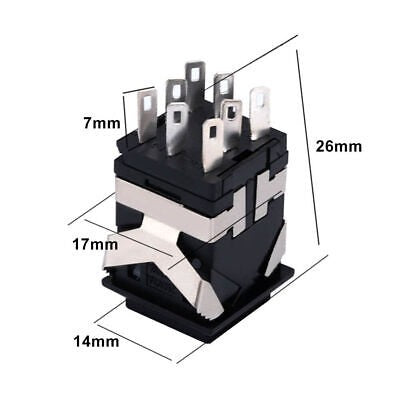KD2-22 Momentary or locking button LED square push lots of colours Flightsim
