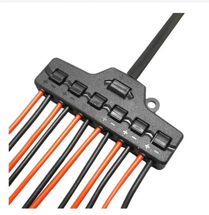 6 Ports Out Box Splitter Quick Connect Low Voltage Wire Splitter Distribution
