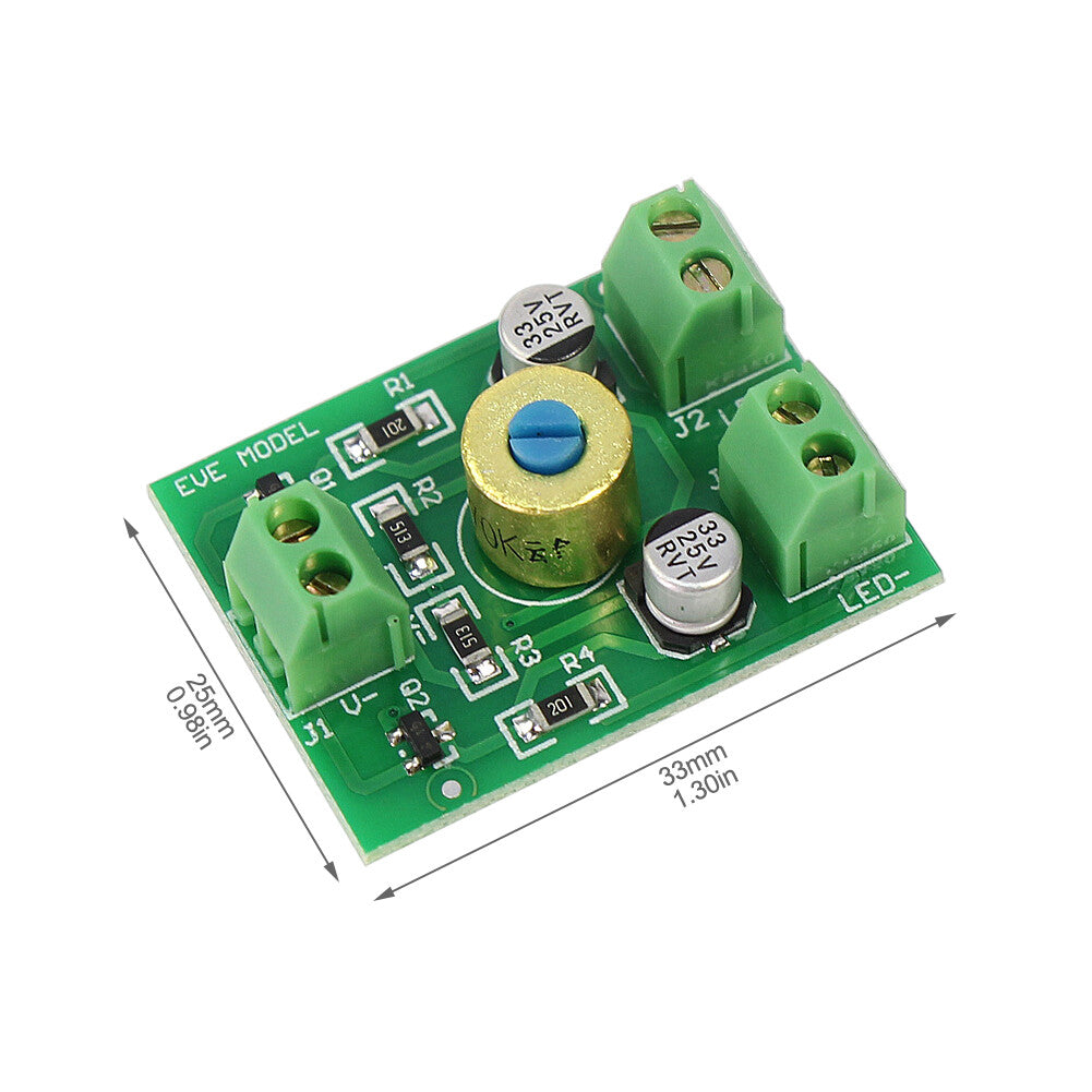 Flashing unit for leds flash rate adjustable for models trains dioramas