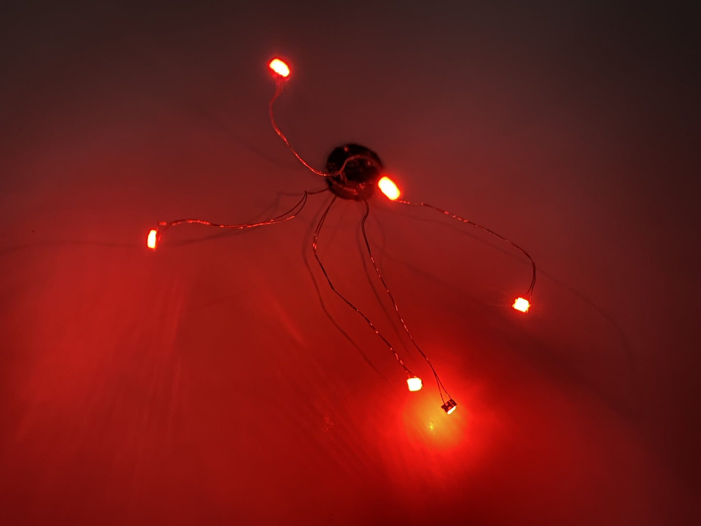 Magentic no power wires LEDs for DIY models trains cosplay magnet controlled
