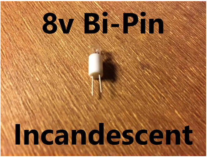 8V 40ma Bi Pin Dual Pin Incandescent Bulb Hifi Marantz Sansui Kenwood Sony