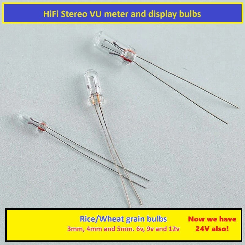 Rice Wheat grain bulbs vu meters indicator display stereo hifi lamp 3mm 4mm 5mm