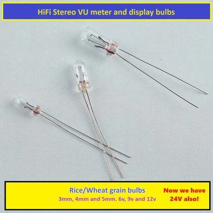 Rice Wheat grain bulbs vu meters indicator display stereo hifi lamp 3mm 4mm 5mm