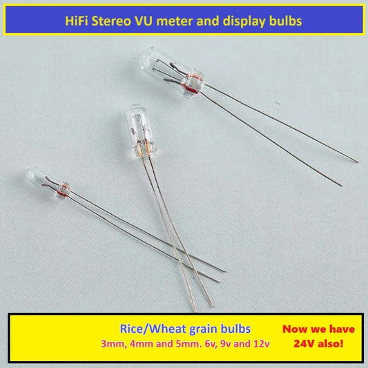 Rice Wheat grain bulbs vu meters indicator display stereo hifi lamp 3mm 4mm 5mm