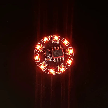 10 LED light magnetic switch controlled with 16 modes wireless trains models