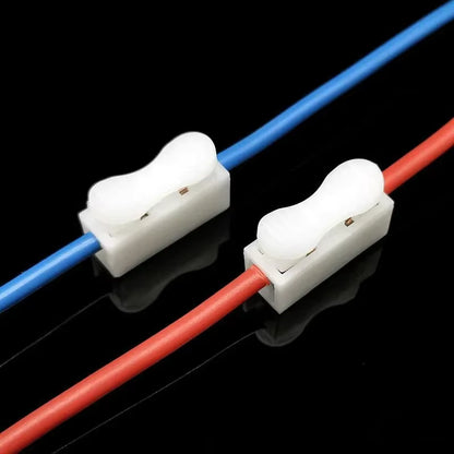 10 to 50pcs Spring Wire Connector Electrical Terminal Blocks Connector for 1 or 2 wires