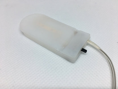 2 Pack Black White Clear Single 3v 2 Double 6v CR2032 Battery Holders wired