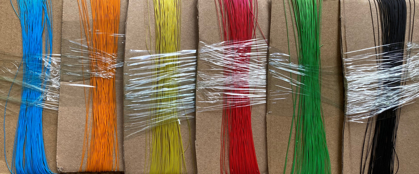 AWG34 Super Fine Single Core 20M PTFE Silver Plated Copper Wire UL1423 High Temperature Electronic DIY