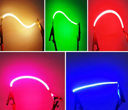 LED Filament 6cm 13cm 30cm Edison Bulb COB Flexible Lamp Models DIY Neon