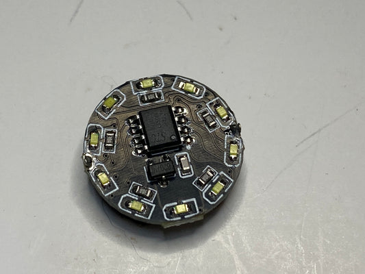 10 LED light magnetic switch controlled with 16 modes wireless trains models