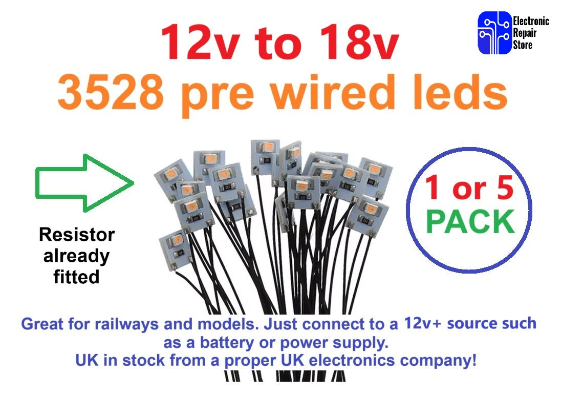 12v 5 pcs Building Interior Lighting for Railway and Models LED panels HO OO N