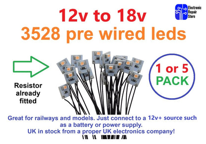 12v 5 pcs Building Interior Lighting for Railway and Models LED panels HO OO N