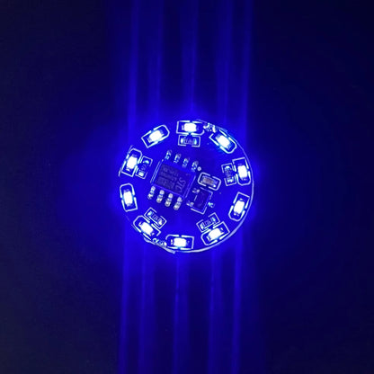 10 LED light magnetic switch controlled with 16 modes wireless trains models