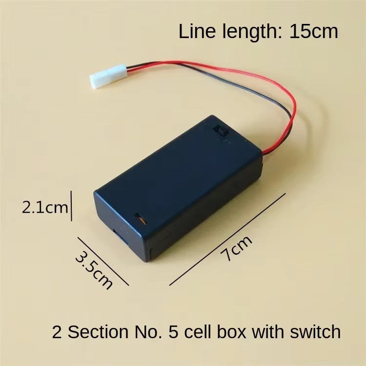No solder easy wire battery led kit 2 to 6 leds options cosplay railways models