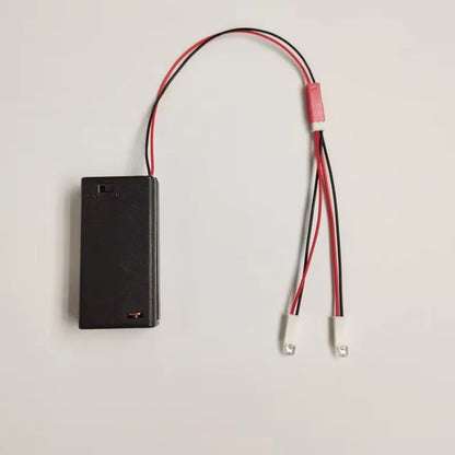 No solder easy wire battery led kit 2 to 6 leds options cosplay railways models