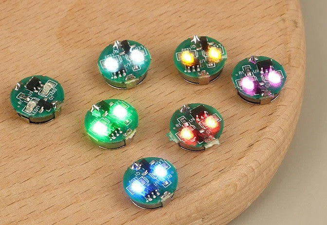 Mini Magentic Wireless LEDs for DIY models gundam cosplay magnet controlled