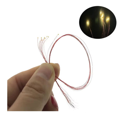 0201 Ultra small smallest hobby DIY led best quality version 5 Pack 3V