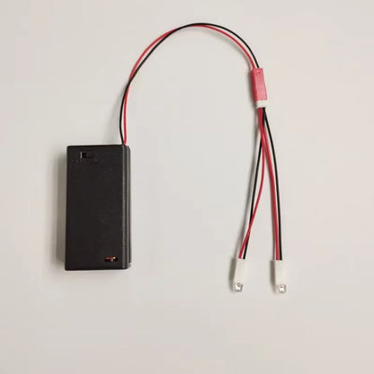 No solder easy wire battery led kit 2 to 6 leds options cosplay railways models
