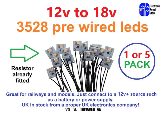 12v 5 pcs Building Interior Lighting for Railway and Models LED panels HO OO N